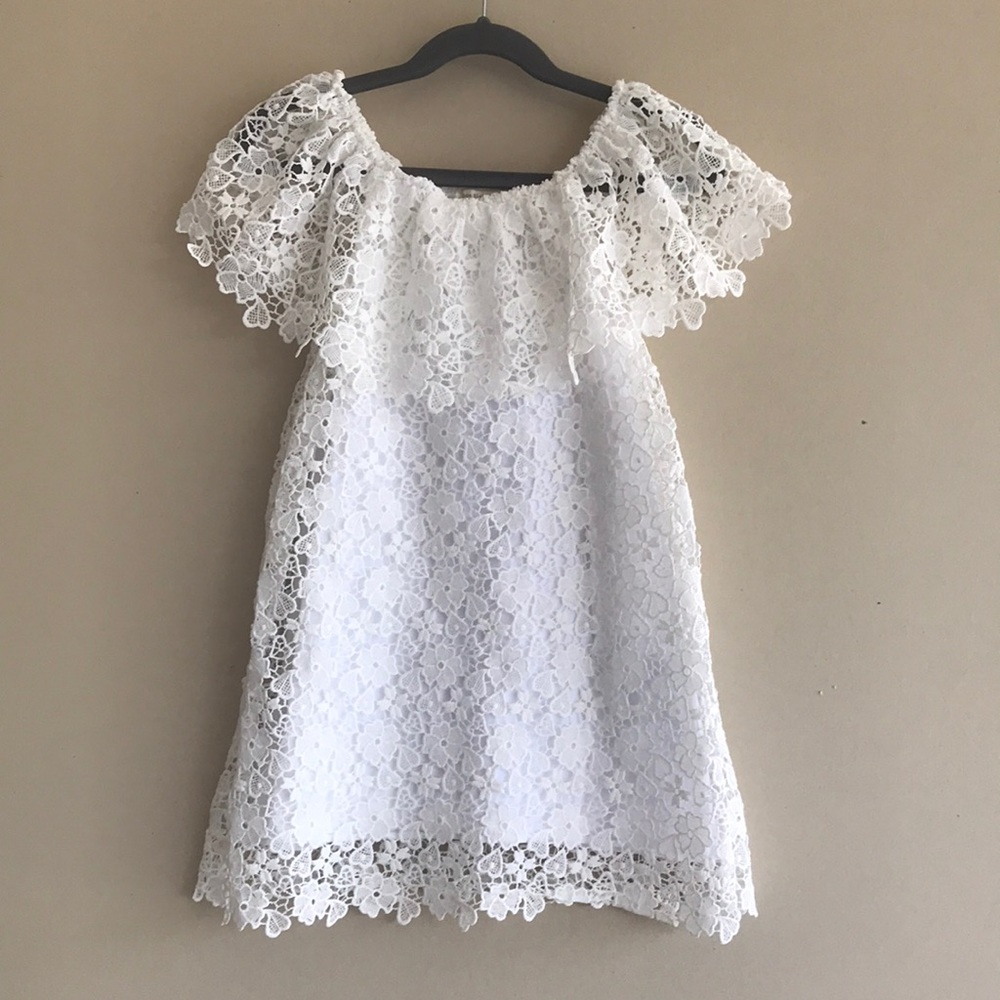 Zara lace dress.2015 collection
